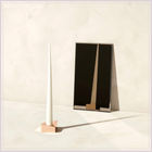 Kép 1/4 - REFLECT gyertyatartó nagy rosegold